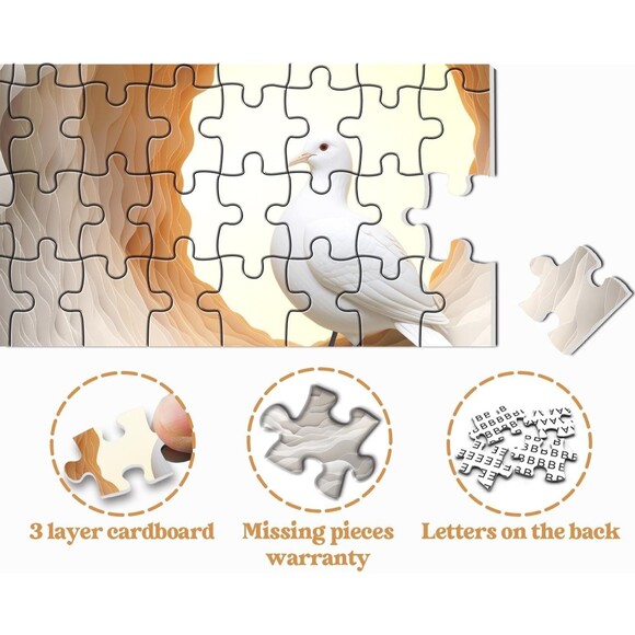 Cave of Peace Jigsaw Puzzle, 1000 pc, precise cut, 3 layer cut, brand NEW - Picture 6 of 12